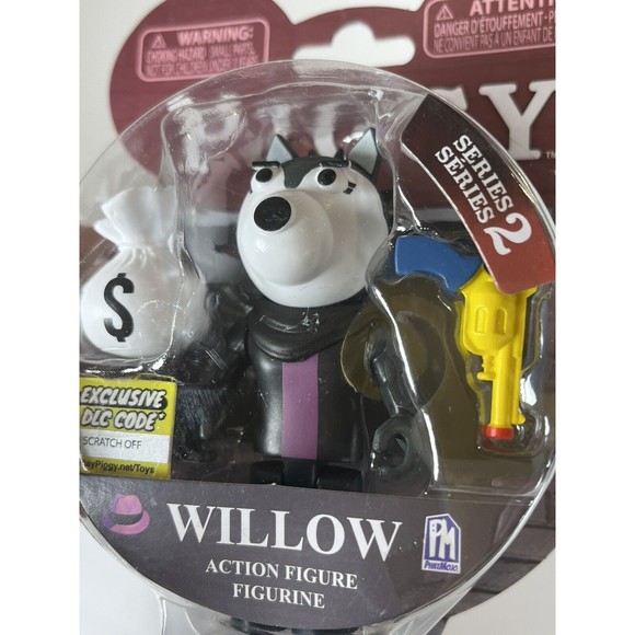 Piggy Willow 3.5” Series 2 Action Figure Toys Wolf Roblox w/ DLC Exclusive Code! - Picture 8 of 12